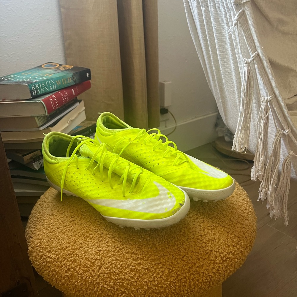 Nike Neon Yellow Athletic Shoes
